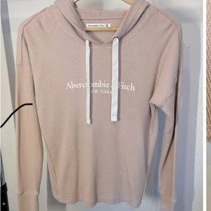 Abercrombie and Fitch waffleknit hoodie